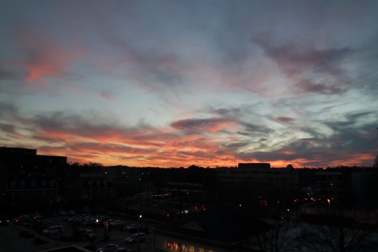 sunset - 20 jan 2015