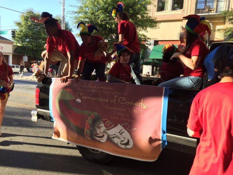 homecoming parade - 16 oct 2015