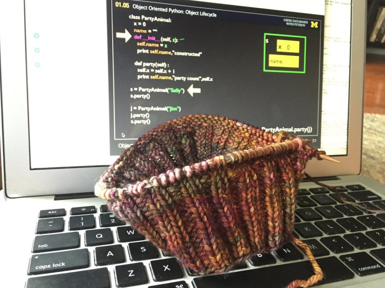 knitting - 3 may 2016
