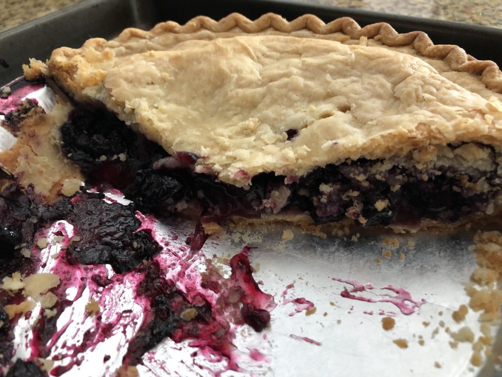 blueberry pie - 28 apr 2019