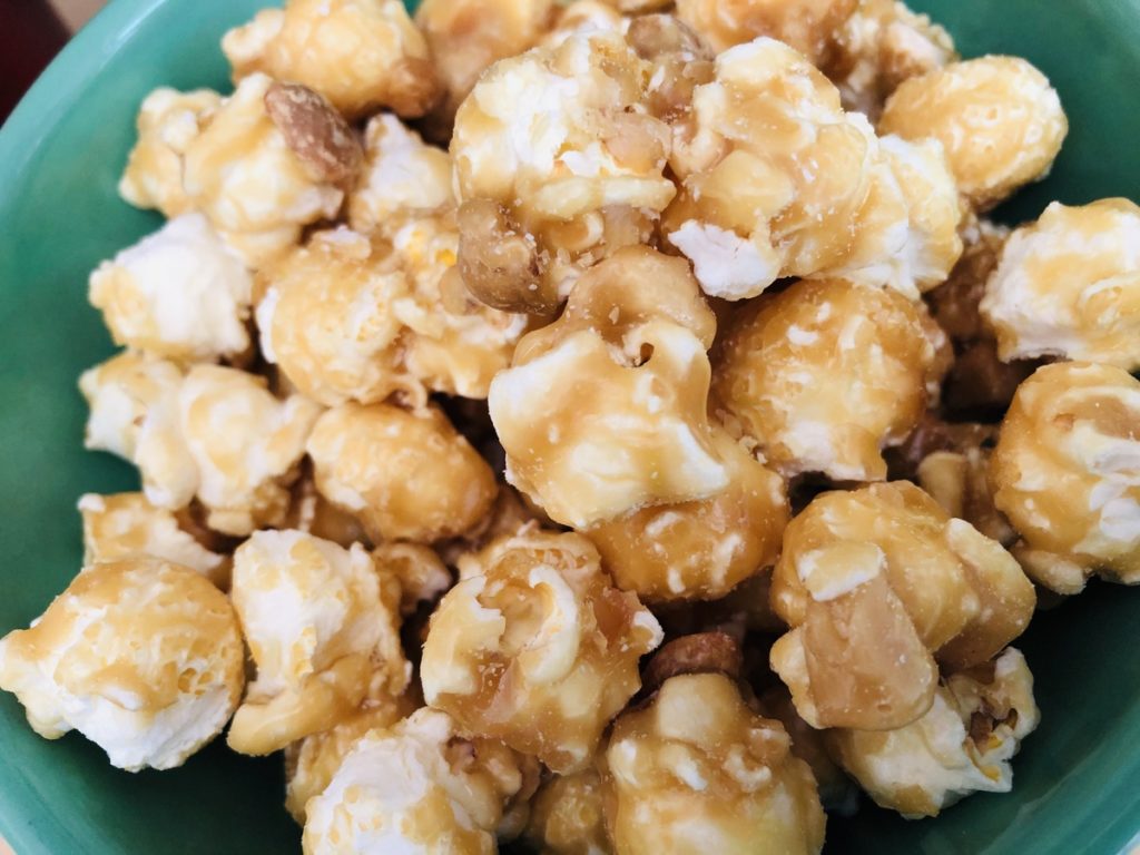 caramel popcorn - 6 apr 2020